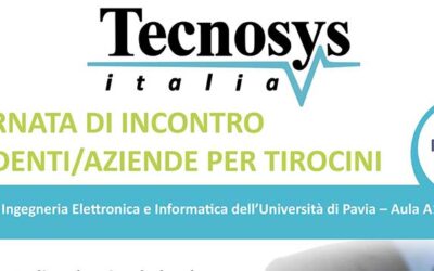 29 Maggio 2018 PAVIA – INCONTRO STUDENTI/AZIENDE PER TIROCINI