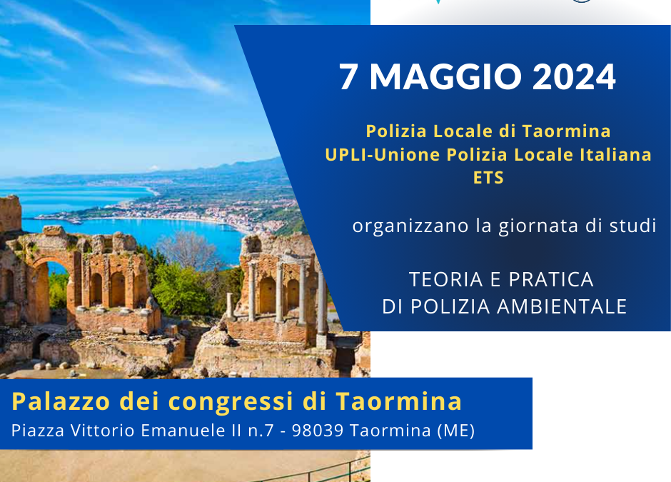 Taormina 7 Maggio 2024 – Chips Web e Chips Mobile alla giornata di studio per Polizia Locale