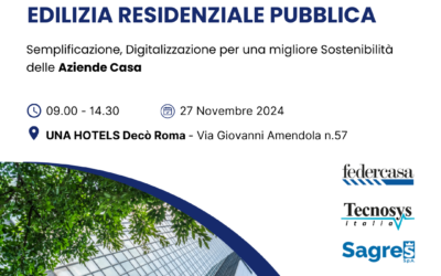 Convegno Federcasa: Semplificazione, Digitalizzazione e Sostenibilità per le Aziende Casa