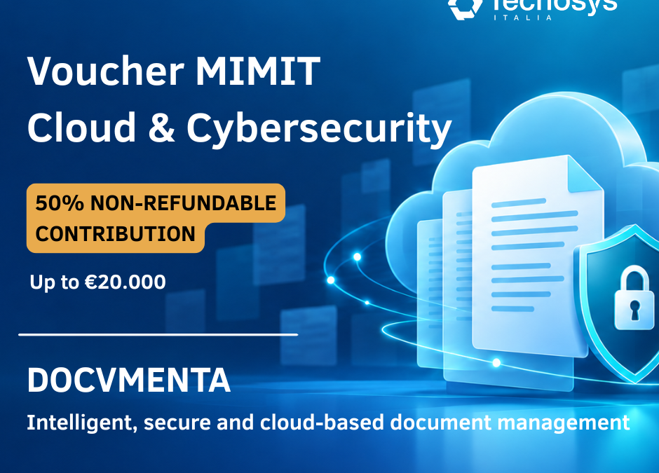MIMIT Voucher – Up to 50% Non-Repayable Funding for Cloud and Cybersecurity Investments